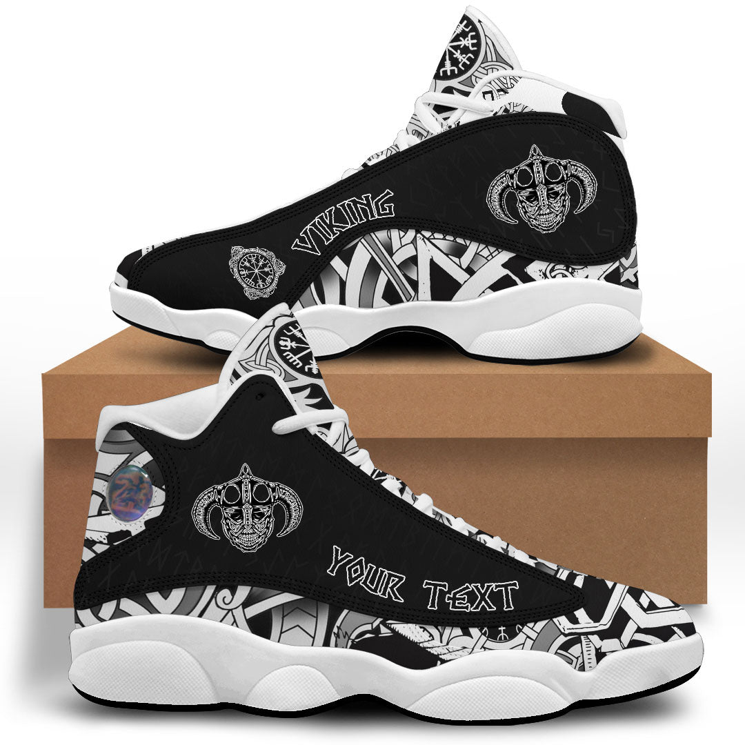 custom-viking-black-and-white-skull-using-helmet-sneakers-j13