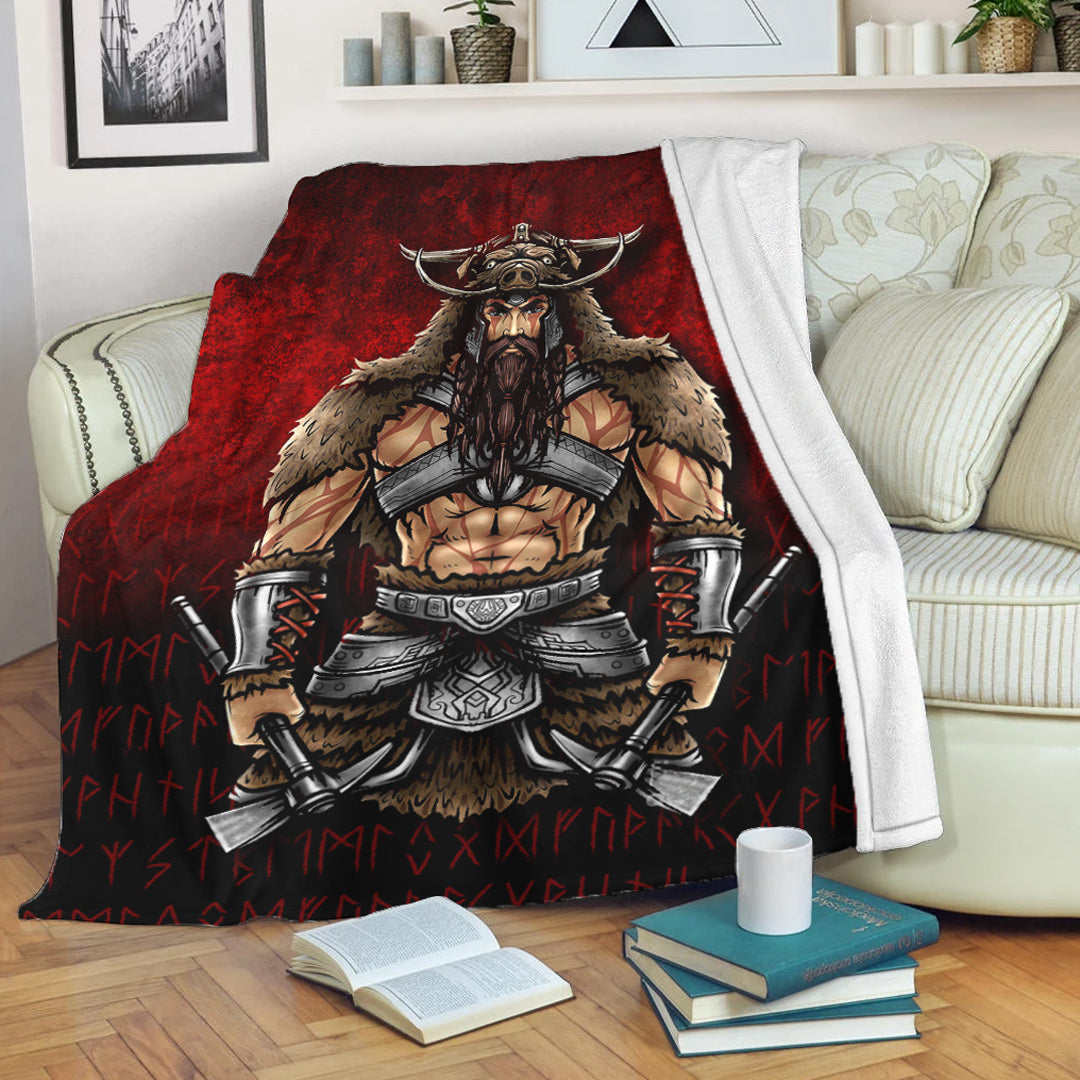 viking-premium-blanket-berserker-viking-warrior-valhalla-premium-blanket