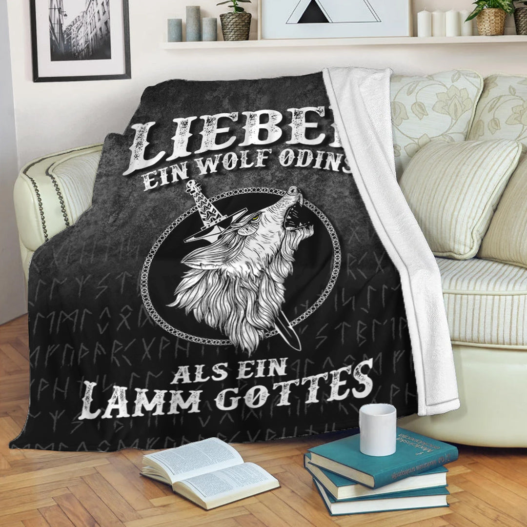 viking-premium-blanket-lieber-ein-wolf-odins-als-ein-lamm-gottes-premium-blanket