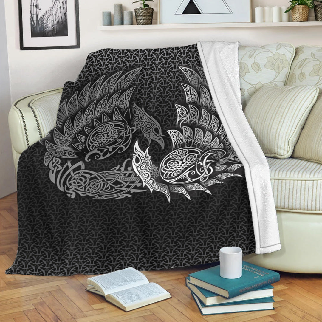 viking-premium-blanket-ragnarok-huginn-muninn-special-version-premium-blanket