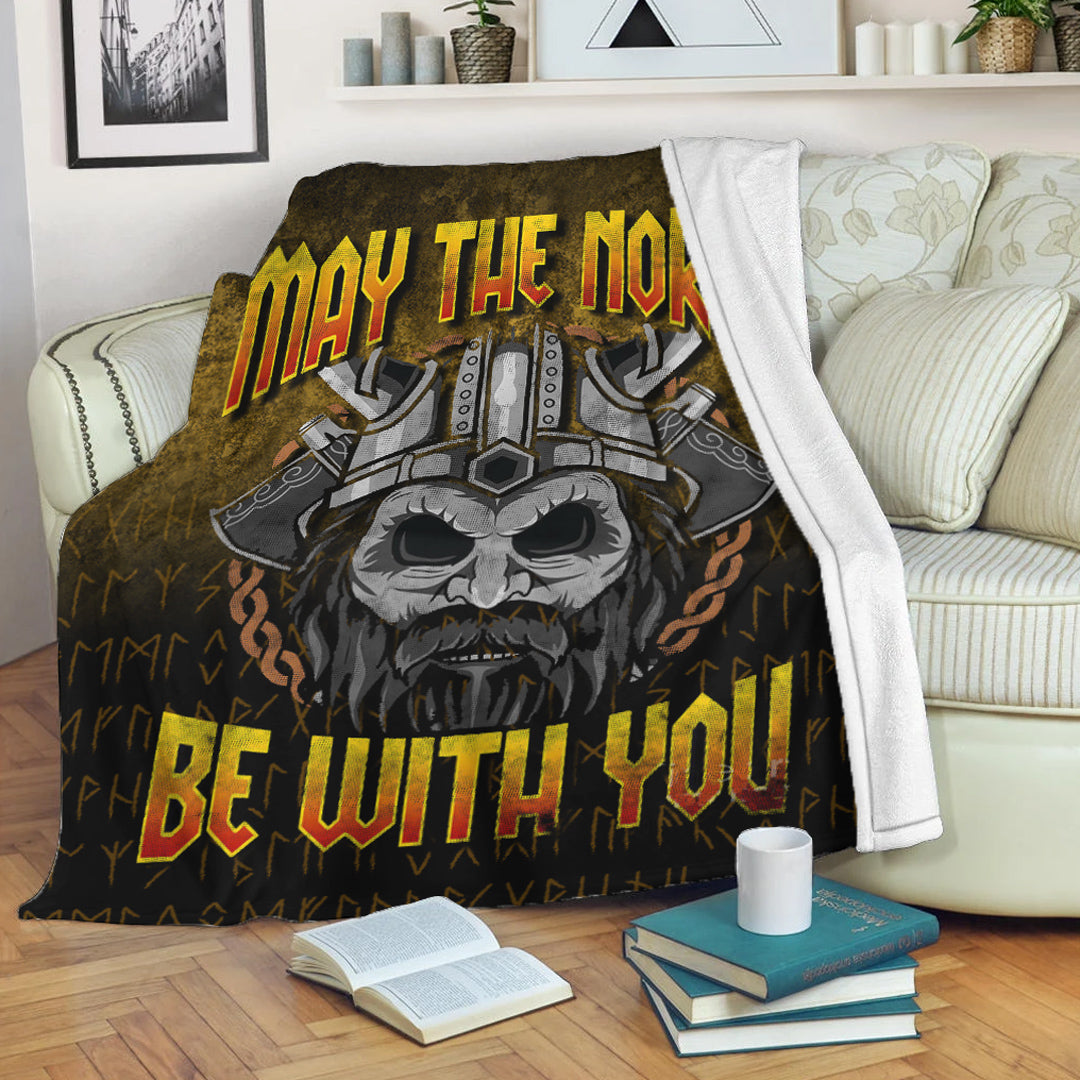 viking-premium-blanket-may-the-norse-be-with-you-premium-blanket