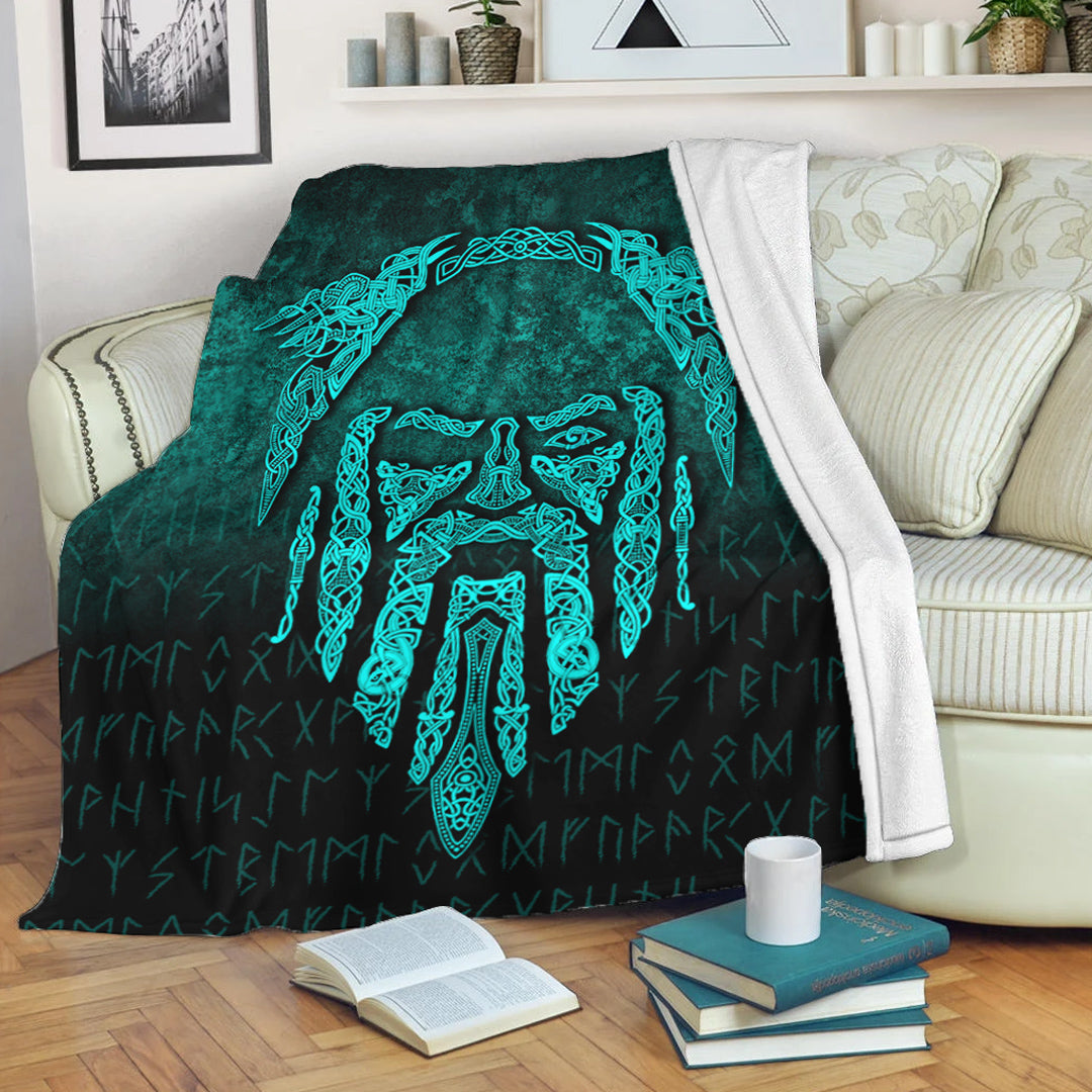 viking-premium-blanket-eye-of-odin-cyan-version-premium-blanket