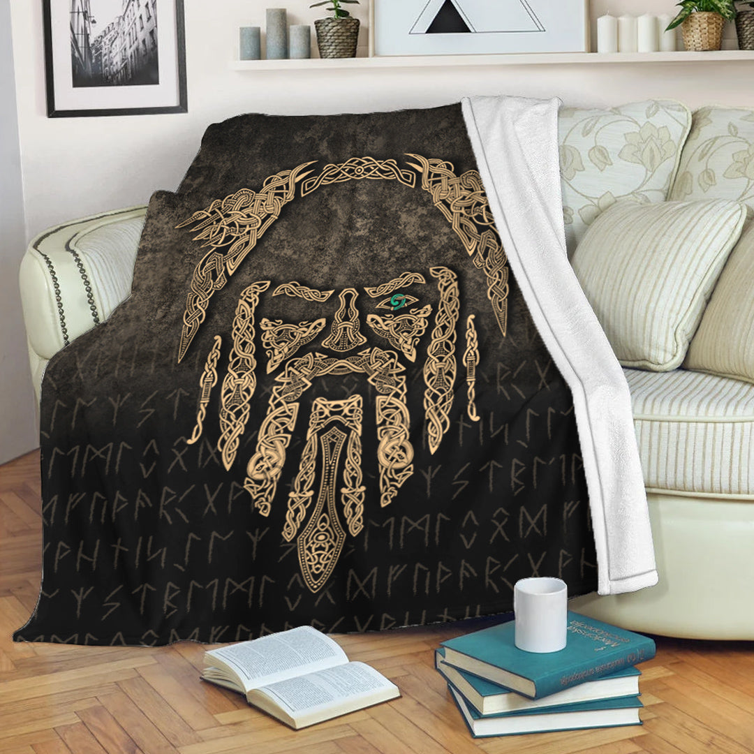 viking-premium-blanket-eye-of-odin-gold-version-premium-blanket