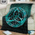 viking-premium-blanket-vegvisir-nordic-viking-rune-cyan-version-premium-blanket