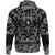 Viking Hoodie Board Axes Sword and Dead Head Of The Hero with Bandana Paisley Style RLT12 - Wonder Print Shop