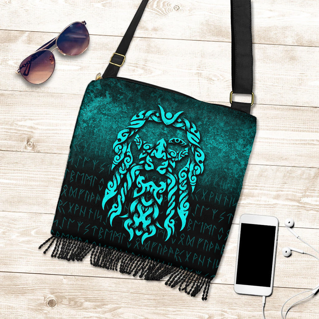 viking-crossbody-boho-handbag-viking-god-odin-allfather-in-asgard-raven-god-cyan-version-crossbody-boho-handbag