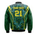 (Custom Personalised) Pakistan Men in Green Cricket Team Bomber Jacket Green Shirts Sport Style LT9 - Wonder Print Shop