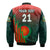 (Custom Personalised) Bangladesh Bangla Tigers Cricket Bomber Jacket Tigers and Bangladesh Flag LT9 - Wonder Print Shop