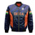 India National Cricket Team Bomber Jacket Men In Blue Sports Style LT9 - Wonder Print Shop