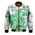 (Custom Personalised And Number) Ireland Cross Cricket Team Bomber Jacket Celtic Irish Green Pattern Unique LT9 - Wonder Print Shop