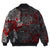 Viking Clothing Viking Odin Raven Tattoo Style Blood Version Bomber Jackets RLT12 - Wonder Print Shop