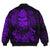 Viking Clothing Viking Odin Raven Tattoo Style Purple Version Bomber Jackets RLT12 - Wonder Print Shop