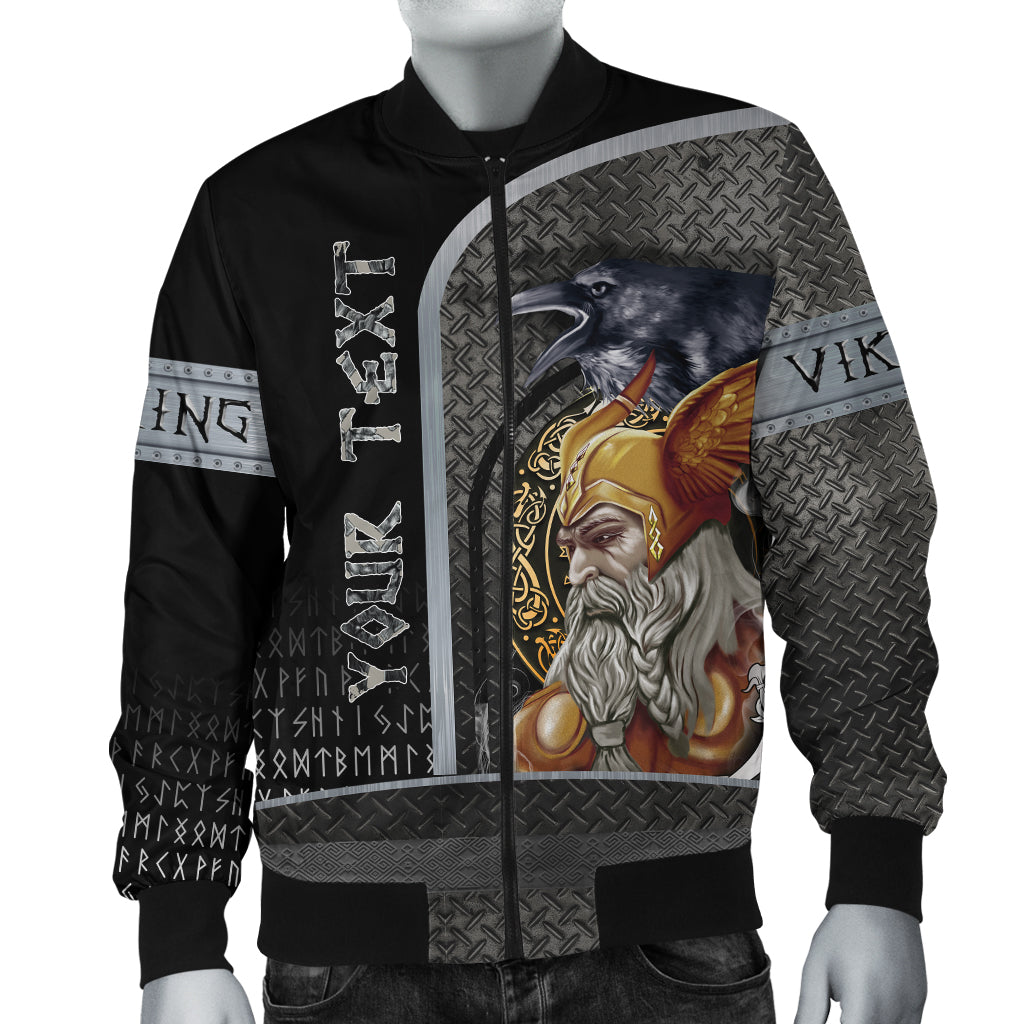 (Custom) Viking Bomber Jacket - Odin Style Armor RLT12 - Wonder Print Shop