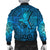 Viking Bomber Jacket Raven Odin Celtic Cyan RLT12 - Wonder Print Shop