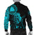 Viking Bomber Jacket Sleipnir Odin Cyan RLT12 - Wonder Print Shop