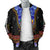 Cameroon Bomber Jacket Atoghu Pattern Black Style - Wonder Print Shop