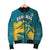 Bahamas Bomber Jacket Blue Marlin With Bahamian Coat Of Arms - Wonder Print Shop