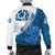 Scotland Rugby Bomber Jacket Scottish Coat Of Arms Mix Thistle Newest Version - Wonder Print Shop