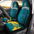 Bahamas Car Seat Covers Blue Marlin With Bahamian Coat Of Arms - Wonder Print Shop