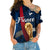 (Custom Personalised) France Football World Cup 2022 Cross Shoulder Shirt - LT2