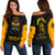 ( Custom Personalized ) Buffalo Soldiers African American Legend Of The Black Soldiers Women Off Shoulder Sweater - LT2 - Wonder Print Shop