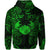 Custom Cancer Zodiac Polynesian Hoodie Unique Style Green LT8 - Wonder Print Shop