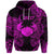 Custom Cancer Zodiac Polynesian Hoodie Unique Style Pink LT8 - Wonder Print Shop