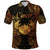 Cancer Zodiac Polynesian Polo Shirt Unique Style Gold LT8 - Wonder Print Shop