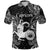 Capricorn Zodiac Polynesian Polo Shirt Unique Style Black LT8 - Wonder Print Shop