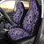 Viking Car Seat Covers Tree Of Life with Triquetra Amethyst and Silver Car Seat Covers RLT12 - Wonder Print Shop