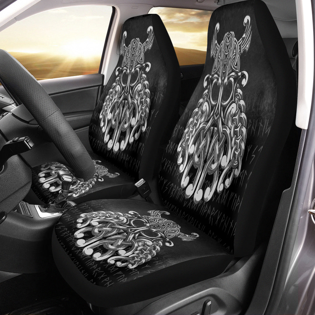 Viking Car Seat Covers Vikings Odin Valhalla Car Seat Covers RLT12 - Wonder Print Shop