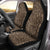 Viking Car Seat Covers Triquetra and Runic Alphabet Wood and Gold Car Seat Covers RLT12 - Wonder Print Shop