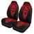 Viking Car Seat Covers The Armor Of Viking Red Version Car Seat Covers RLT12 - Wonder Print Shop