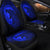 Viking Car Seat Covers Fenrir Viking 3D Tattoo Blue Version Car Seat Covers RLT12 - Wonder Print Shop