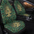 Viking Car Seat Covers Tree Of Life with Triquetra Malachite and Gold Car Seat Covers RLT12 - Wonder Print Shop