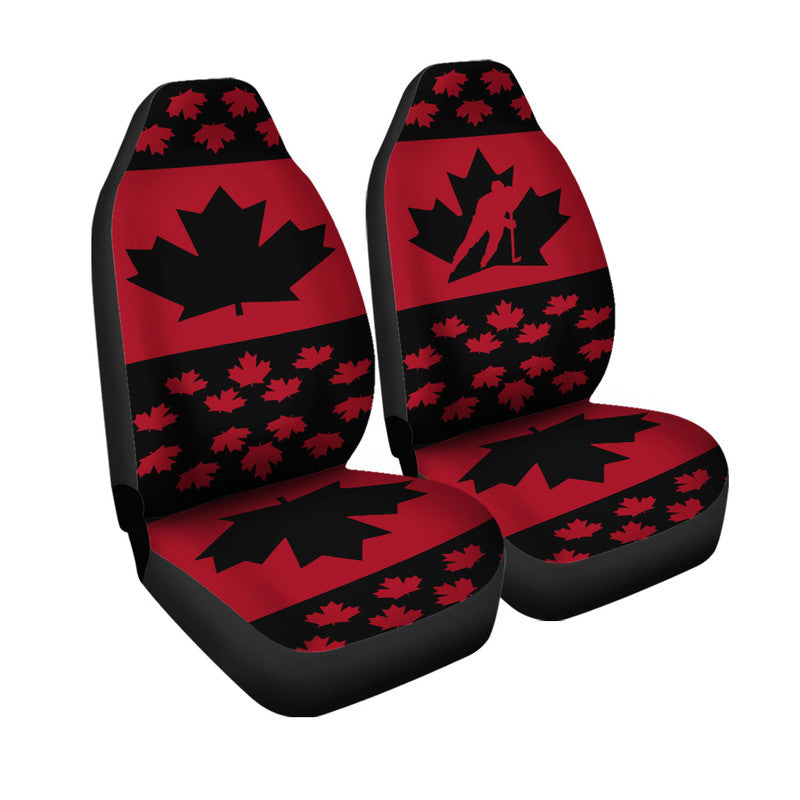 canada-hockey-car-seat-cover-maple-leaf-no2