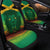 Jamaica Front Car Seat Cover Rastafari Lion Mix Kente LT7 - Wonder Print Shop