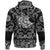 Viking Hoodie Celtic Boar with Bandana Paisley Style RLT12 - Wonder Print Shop