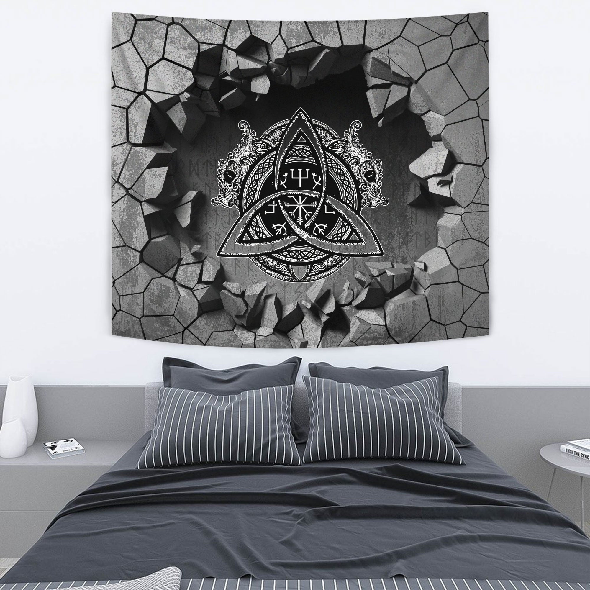 viking-tapestry-celtic-dragon-trinity-tapestry