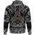 Viking Hoodie Celtic Knot Triangle with Bandana Paisley Style RLT12 - Wonder Print Shop