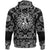 Viking Hoodie Celtic Skull Warrior Dead Hero with Bandana Paisley Style RLT12 - Wonder Print Shop