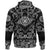 Viking Hoodie Celtic Tattoo and Mystic Tribal Symbol with Bandana Paisley Style RLT12 - Wonder Print Shop