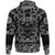 Viking Hoodie Circle Runic Scandinavian with Bandana Paisley Style RLT12 - Wonder Print Shop