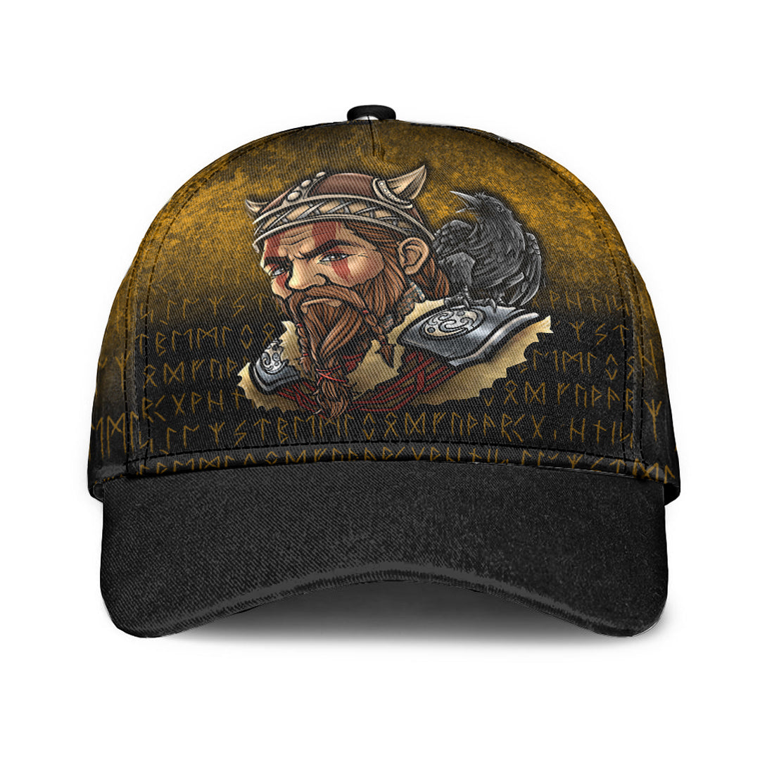 viking-classic-cap-viking-warrior-odin-valhalla-raven-classic-cap