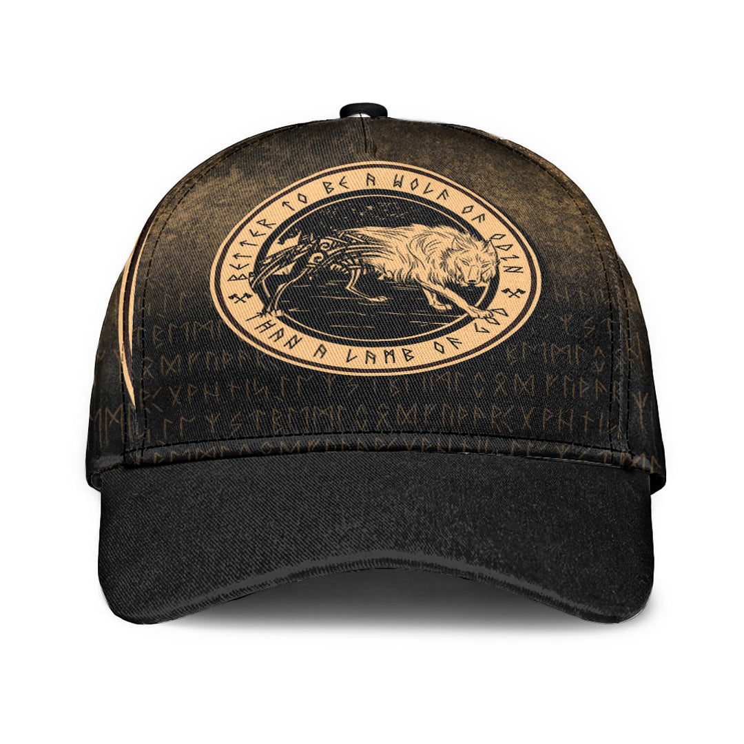 wonder-print-shop-classic-cap-wolf-of-odin-gold-version-classic-cap