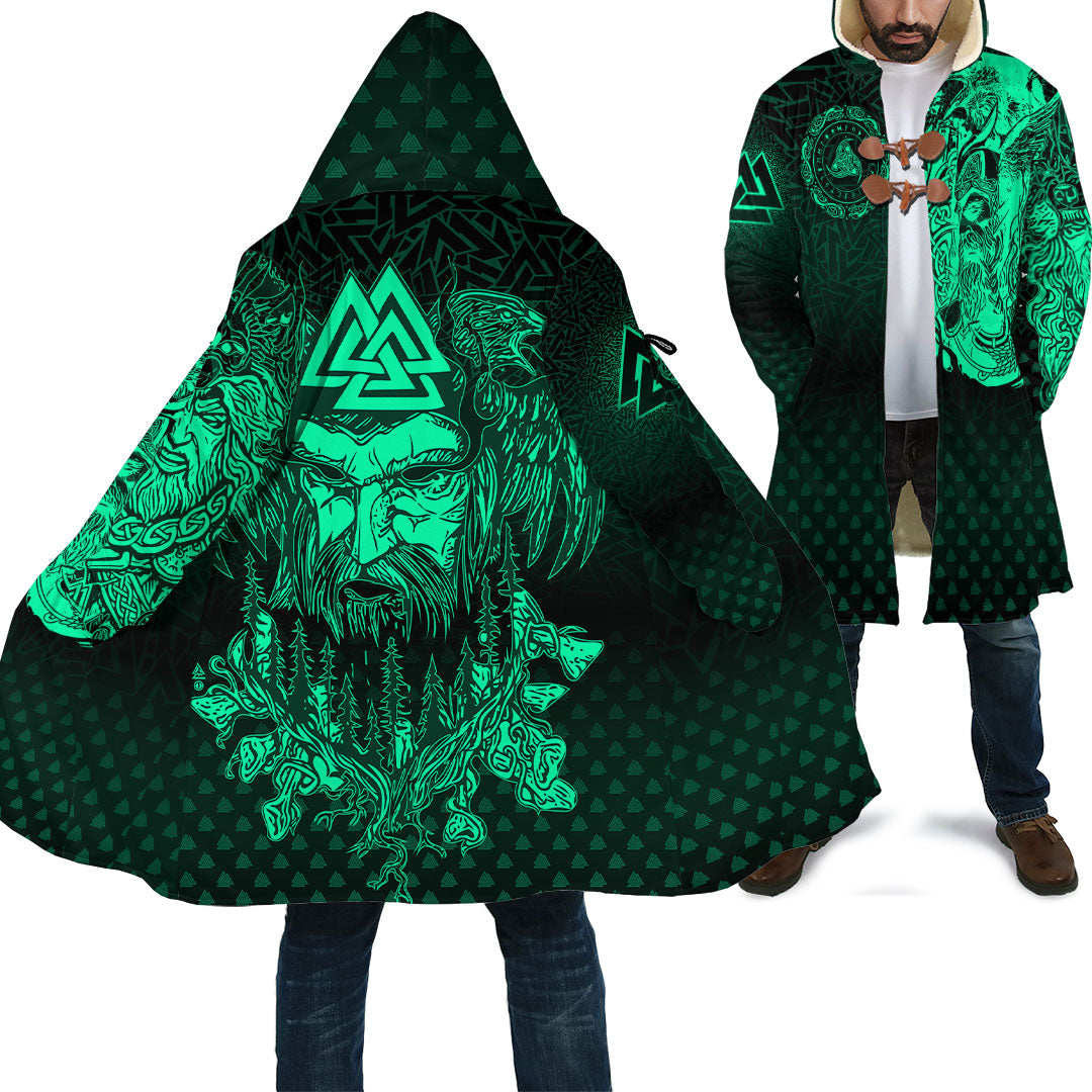 viking-clothing-viking-odin-raven-tattoo-style-green-version-cloak