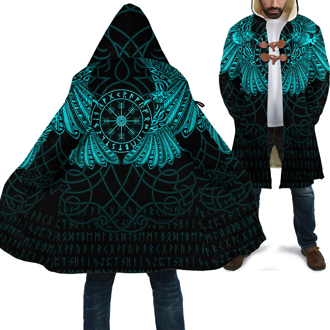 viking-clothing-viking-odins-celtic-two-ravens-cyan-version-cloak