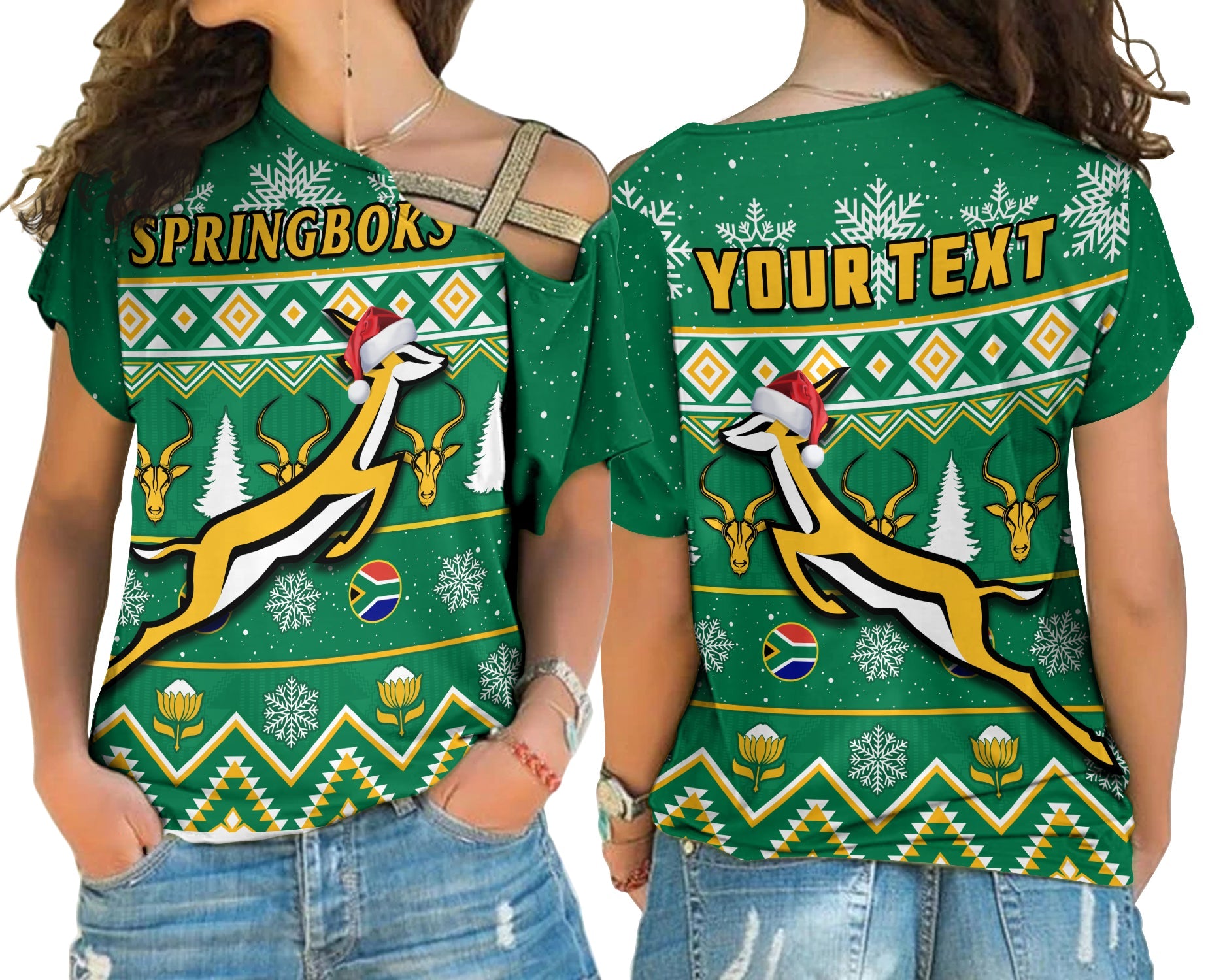 custom-personalised-south-africa-rugby-christmas-cross-shoulder-shirt-springboks-proud-geseende-kersfees