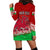 (Custom Personalised) Wales Football 2022 Hoodie Dress Come On CYMRU The Red Wall LT13 - Wonder Print Shop