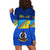 Custom Personalised Torba Vanuatu Province Hoodie Dress Mix Australia Flag LT13 - Wonder Print Shop